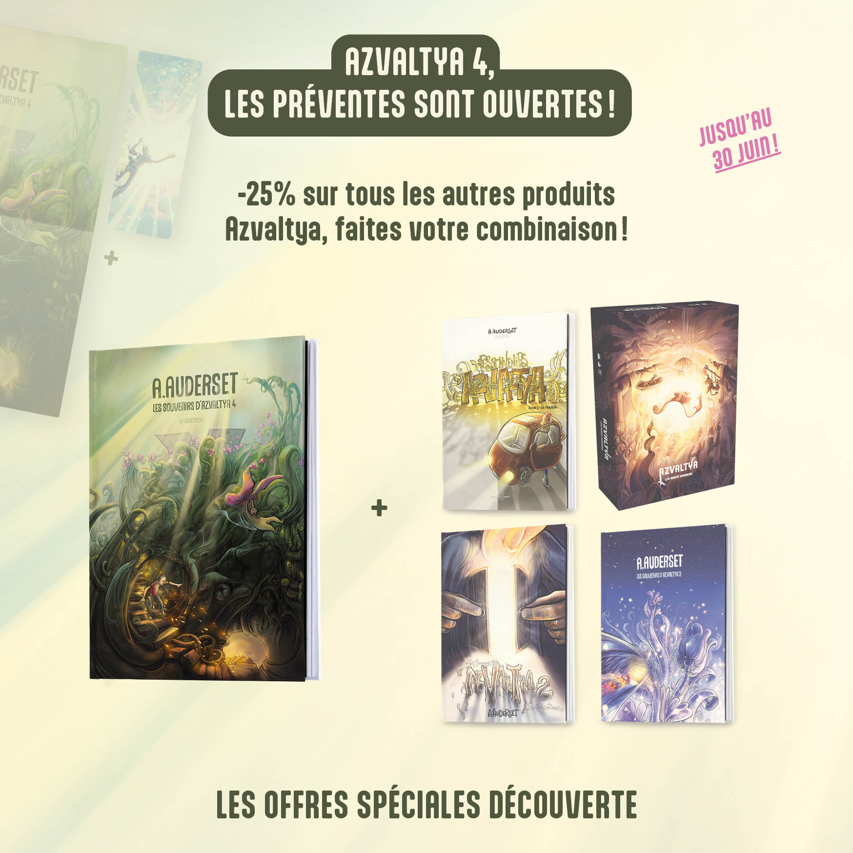 commander les offres spéciales découverte
