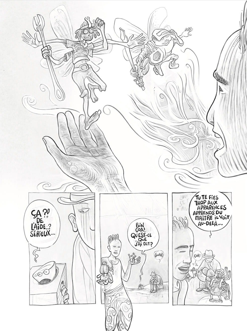 page de BD